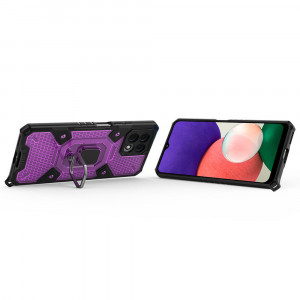 Husa telefon Samsung Galaxy A22 5G - Techsuit Honeycomb Armor - Rose-Violet - Img 2