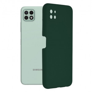 Husa telefon Samsung Galaxy A22 5G - Techsuit Soft Edge Silicone - Dark Green