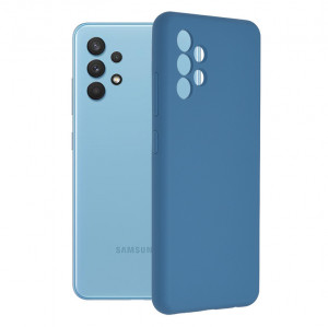 Husa telefon Samsung Galaxy A32 4G - Techsuit Soft Edge Silicone - Denim Blue - Img 1