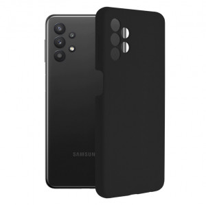 Husa telefon Samsung Galaxy A32 5G - Techsuit Soft Edge Silicone - Black - Img 1