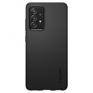 Husa telefon Samsung Galaxy A52 4G / A52 5G / A52s 5G - Spigen Thin Fit - Black - Img 3