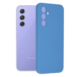 Husa telefon Samsung Galaxy A54 - Techsuit Soft Edge Silicone - Denim Blue - Img 1