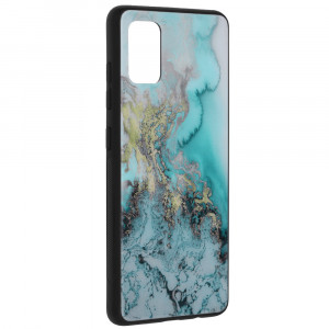 Husa telefon Samsung Galaxy A71 4G - Techsuit Glaze Series - Blue Ocean - Img 4