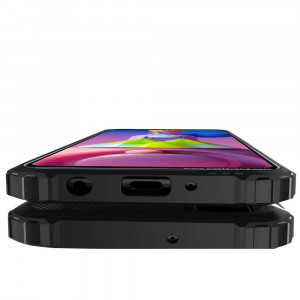 Husa telefon Samsung Galaxy M51 - Techsuit Hybrid Armor - Black - Img 3