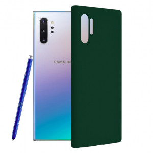 Husa telefon Samsung Galaxy Note 10 Plus 4G / Note 10 Plus 5G - Techsuit Soft Edge Silicone - Dark Green - Img 1