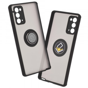 Husa telefon Samsung Galaxy Note 20 / Note 20 5G - Techsuit Glinth - Black - Img 1