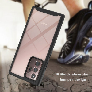 Husa telefon Samsung Galaxy Note 20 Ultra / Note 20 Ultra 5G + Folie - Techsuit Defense360 Pro - Black - Img 3