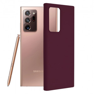 Husa telefon Samsung Galaxy Note 20 Ultra / Note 20 Ultra 5G - Techsuit Soft Edge Silicone - Plum Violet