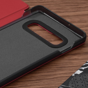 Husa telefon Samsung Galaxy S10 Plus - Techsuit eFold Series - Red - Img 3