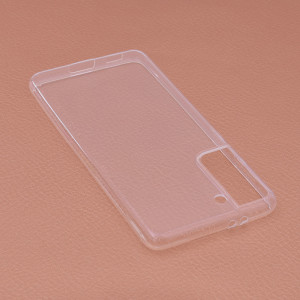 Husa telefon Samsung Galaxy S21 5G - Techsuit Clear Silicone - Transparenta - Img 3