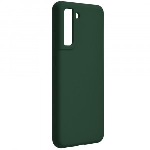Husa telefon Samsung Galaxy S21 FE 5G - Techsuit Soft Edge Silicone - Dark Green - Img 2