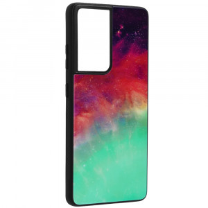 Husa telefon Samsung Galaxy S21 Ultra 5G - Techsuit Glaze Series - Fiery Ocean - Img 2