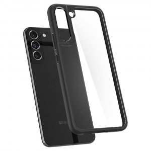 Husa telefon Samsung Galaxy S22 5G - Spigen Ultra Hybrid - Matte Black - Img 4