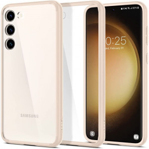 Husa telefon Samsung Galaxy S23 - Spigen Ultra Hybrid - Sand Beige - Img 1