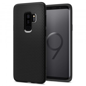 Husa telefon Samsung Galaxy S9 Plus - Spigen Liquid Air - Matte Black