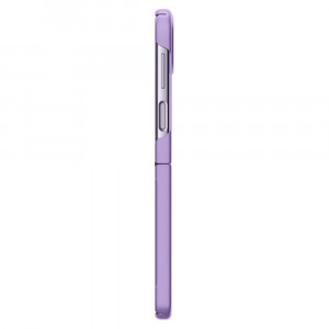 Husa telefon Samsung Galaxy Z Flip4 - Spigen Air Skin - Rose Purple - Img 4