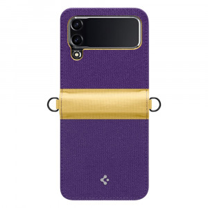Husa telefon Samsung Galaxy Z Flip4 - Spigen Compoty - Pansy - Img 1