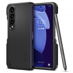 Husa telefon Samsung Galaxy Z Fold4 - Spigen Thin Fit P - Black - Img 1