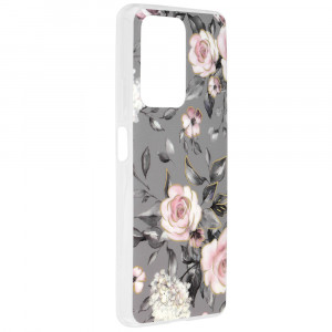 Husa telefon Xiaomi 11T / 11T Pro - Techsuit Marble Series - Bloom of Ruth Gray - Img 2