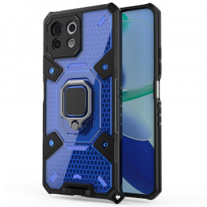 Husa telefon Xiaomi Mi 11 Lite 4G / Mi 11 Lite 5G / 11 Lite 5G NE - Techsuit Honeycomb Armor - Blue