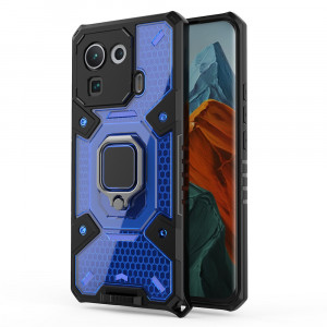 Husa telefon Xiaomi Mi 11 Pro - Techsuit Honeycomb Armor - Blue - Img 2