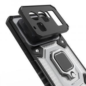 Husa telefon Xiaomi Mi 11 Ultra - Techsuit Honeycomb Armor - Black - Img 3