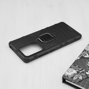Husa telefon Xiaomi Mix 4 - Techsuit Silicone Shield - Black - Img 3