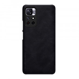 Husa telefon Xiaomi Poco M4 Pro 5G - Nillkin QIN Leather Case - Black - Img 4