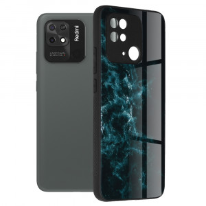 Husa telefon Xiaomi Redmi 10C - Techsuit Glaze Series - Blue Nebula - Img 1