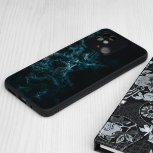 Husa telefon Xiaomi Redmi 10C - Techsuit Glaze Series - Blue Nebula - Img 3