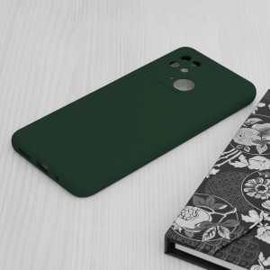 Husa telefon Xiaomi Redmi 10C - Techsuit Soft Edge Silicone - Dark Green - Img 3