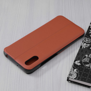 Husa telefon Xiaomi Redmi 9A / Redmi 9AT - Techsuit eFold Series - Orange - Img 2