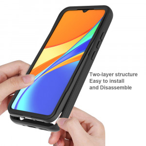 Husa telefon Xiaomi Redmi 9C / Redmi 9C NFC + Folie - Techsuit Defense360 Pro - Black - Img 3