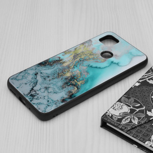 Husa telefon Xiaomi Redmi 9C / Redmi 9C NFC - Techsuit Glaze Series - Blue Ocean - Img 3