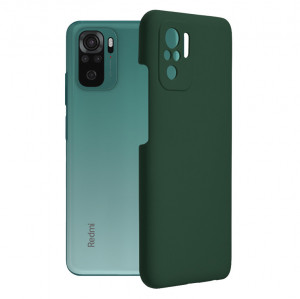 Husa telefon Xiaomi Redmi Note 10 4G / Note 10S / Poco M5s - Techsuit Soft Edge Silicone - Dark Green - Img 1