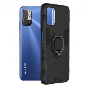 Husa telefon Xiaomi Redmi Note 10 5G / Poco M3 Pro 5G - Techsuit Silicone Shield - Black - Img 1
