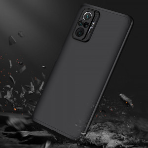 Husa telefon Xiaomi Redmi Note 10 Pro / Note 10 Pro Max + Folie - GKK 360 - Black - Img 4