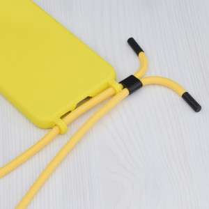 Husa telefon Xiaomi Redmi Note 12 5G / Poco X5 - Techsuit Crossbody Lanyard - Yellow - Img 4