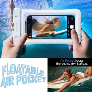 Husa universala pentru telefon - Spigen Waterproof Case A601 - White - Img 2