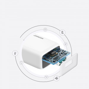 Incarcator pentru Priza USB, Fast Charging 2.1A, 10W - JoyRoom (L-1A101) - White - Img 4