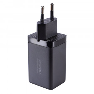Incarcator pentru Priza USB Type-C 65W + Cablu Type-C 100W, 1m - JoyRoom (TCG01) - Black - Img 3