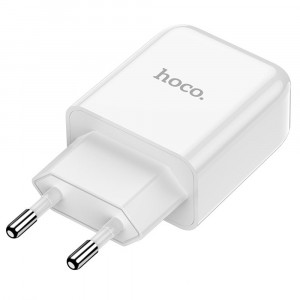 Incarcator USB-A, 10W, 2.1A - Hoco (N2 Vigour) - White - Img 2