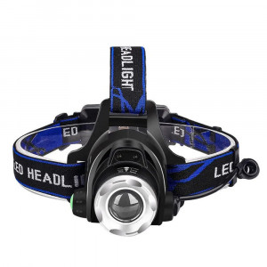 Lanterna Cap LED T6 - Techsuit (HL-A-04) - Black - Img 4