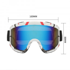 Ochelari de Schi - Techsuit Polarised PC (3048-2) - White - Img 3