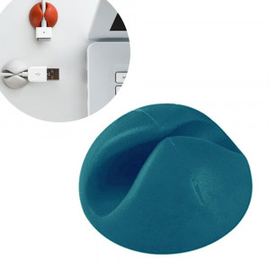 Organizator Cabluri Universal de Birou - Techsuit - Blue - Img 1