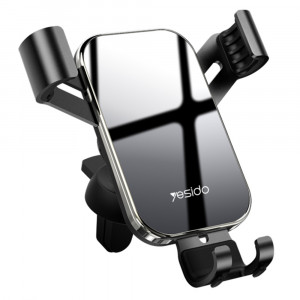 Suport Auto Grila Ventilatie - Yesido Gravity Grip (C87) - Black - Img 1