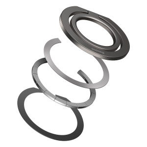 Suport Inel Telefon - Baseus Halo Series Foldable (SUCH000013) - Grey - Img 4