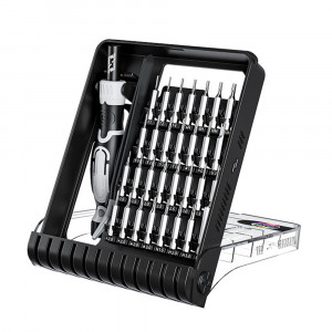 Trusa Surubelnita 32 in 1 cu Biti Magnetici - Jakemy (JM-8189) - Black - Img 1