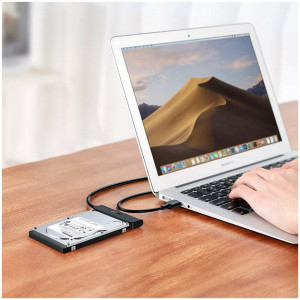 Adaptor HDD/SSD SATA III la USB 5Gbps - Ugreen CM321 (70609) - Black - Img 3