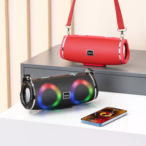 Boxa Portabila Bluetooth 5.0, 10W - Hoco Sports (HC12) - Red - Img 3